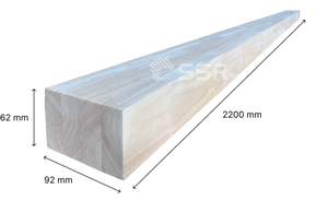 Chất lượng cao tùy chỉnh rubberwood scantlings rắn nhiều lớp cửa sổ-rắn gỗ nhiều lớp scantling gỗ vật liệu xây dựng - Product Image 4