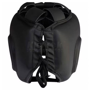 High Quality Leather <b>Head</b> Guard Reinforced Padding Sweat Resistant Inner Eco-Friendly Protective for Martial Arts <b>Training</b> - Product Image 4