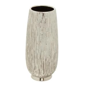 Fresh Arrival Vase à fleurs décoratif en métal pour mariage moderne avec finition bicolore couleur or et gris avec logo et taille personnalisés - Product Image 4
