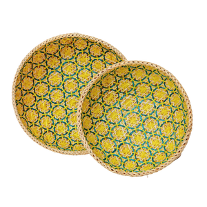 Panier à éventail en bambou de haute qualité GEM, taille personnalisée, panier artisanal plat en provenance du Vietnam - Product Image 2