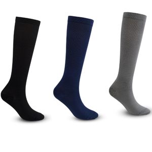 Chaussettes de sport athlétiques respirantes en tricot pour hommes, hautes, fines, d'été, avec grip, design personnalisé de haute qualité pour le football - Product Image 1