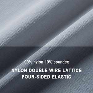 กางเกงกีฬาผู้ชายเอวสูง ระบายอากาศได้ดี ผ้าไหมน้ำแข็งบางเบา แห้งเร็ว มีซิป ทรงตรง สไตล์ลำลอง สำหรับวิ่งออกกำลังกาย - Product Image 6