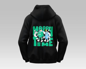 Vente en gros de sweats à capuche unisexe avec impression personnalisée 340Gsm pullover sweats à capuche pour hommes sweat à capuche lourd surdimensionné fabriqué au Viet Nam - Product Image 2