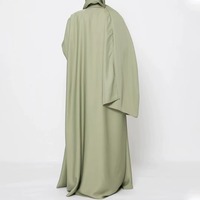 Robe abaya ouverte traditionnelle modeste pour femmes musulmanes Accessoires de vêtements musulmans traditionnels pour femmes
