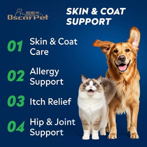 Huile de saumon pour chiens-Oméga 3 naturel pour chiens et chats, soulagement des démangeaisons et des allergies, Support-250ml de la peau et du pelage - Product Image 4