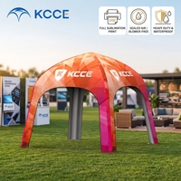 Dôme gonflable d'extérieur personnalisé par sublimation, tente dôme à air scellé, gazebo robuste pour salon professionnel et stand d'exposition de marque