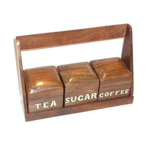 Gran oferta, caja de té de madera personalizada, nuevo diseño, artesanía india, madera de pino, supercalidad, artículo de regalo decorativo personalizado de lujo para el hogar - Product Image 2