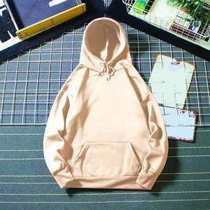 Sweat-shirt à capuche pour homme, automne, grande taille, manches longues, cordon de serrage, pull décontracté, uni, polyester/coton, respirant - Product Image 4