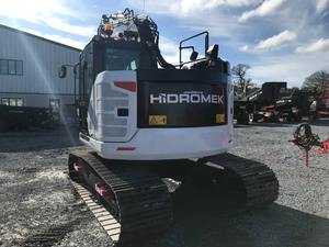 Mini-excavatrice HMK Hidromek 145LC en excellent état, tous les modèles disponibles en stock, puissance de creusement élevée, moteur, pompe, boîte de vitesses - Product Image 6