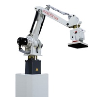 Palettiseur robotisé 50 kg, machine automatique de superposition de fûts pour les cartons de boissons et d'aliments, haute productivité, robotique industrielle