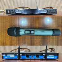 Microphone de karaoké LS3 TU880, piles AA/rechargeables, connecteur XLR, capteur infrarouge, garantie de 3 ans, bandeau réglable, volume réglable
