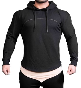 2025ใหม่เสื้อฮู้ดผ้าฝ้าย100% สำหรับผู้ชาย, เสื้อฮู้ดพิมพ์ลายหน้าจอกีฬาเสื้อสวมหัวลำลองเสื้อแนวสตรีทเสื้อมีฮู้ดสีพื้น - Product Image 5