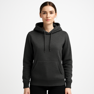 Sudadera de mujer de alta calidad, camisa de lana, Top informal para ropa de calle, sudadera hecha a medida - Product Image 1