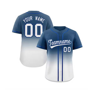 Gran oferta 2024, camisetas de béisbol personalizables, ropa deportiva transpirable con sublimación de Color de estilo informal al por mayor - Product Image 4