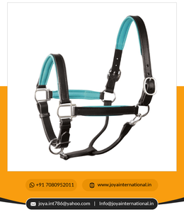 Vente en gros de licou de cheval en cuir rembourré souple de sécurité équipement d'entraînement de cheval mignon et joli harnais de cheval intelligent - Product Image 4