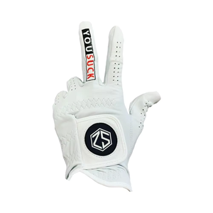 Gants de golf pour hommes de qualité supérieure en peau de mouton Design en cuir véritable à la mode Vente chaude avec logo personnalisé pour une utilisation en salle de sport - Product Image 1