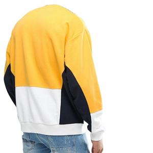 Nuevo estilo único para hombres, 100% algodón, ajuste holgado, suéter de cuello redondo, sudaderas de moda de peso pesado, ropa de invierno, precio bajo - Product Image 5