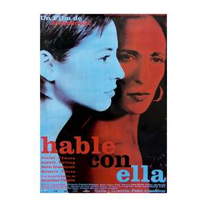 Modern Style 'Talk to Her' <b>Poster</b> Made of Paper for Wall Decor - Product Image 1