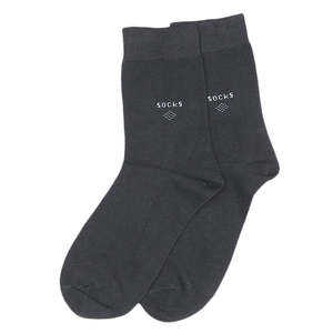 Men's <b>Socks</b> - Black - Product Image 1