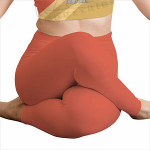 Ensemble de leggings de yoga hautement élastiques et de soutien-gorge de sport assorti pour femmes, ensemble de yoga de fitness pour femmes - Product Image 6
