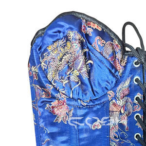 OEM ODM Vente en gros Corset en brocart Dragon, Bustier et Gaine amincissante brodés sur mesure, Vêtements de mode pour femmes - Product Image 6