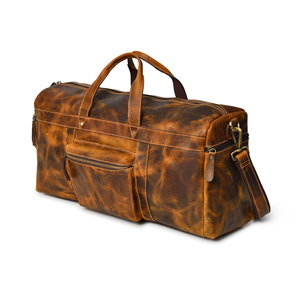 India's Good Supplier Genuine <b>Leather</b> <b>Travel</b> Duffle <b>Bag</b> Available at Attractive Color and Design - Product Image 3