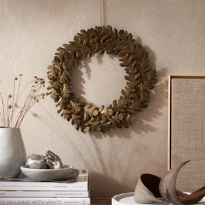 Latest Collection Of Christmas <b>Ornaments</b> and wreaths in metal and Crochets and beads <b>hand</b> crafted in attractive garlands. - Product Image 6