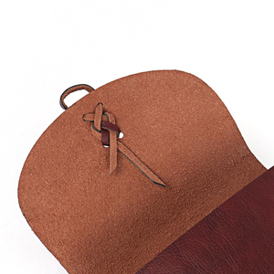 Bolso de hombro medieval de cuero Vintage personalizable para Cosplay y recreación, bolsa hecha a mano duradera para accesorios de disfraces - Product Image 3