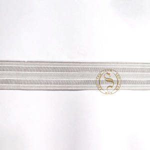 Dentelle en aluminium de qualité supérieure (uniforme d'aviation) | Garniture en dentelle tressée d'or maritime foncé de 1/4 pouces de large pour uniformes de cérémonie - Product Image 2