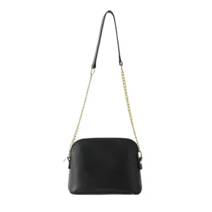 Bolso bandolera negro para mujer - Product Image 1