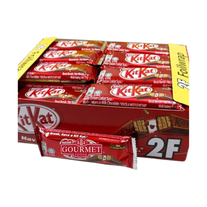 KitKat Chocolate 2F 102g AluFoil ofrece capas de oblea crujientes cubiertas con rico chocolate con leche para una experiencia dulce y satisfactoria. - Product Image 3