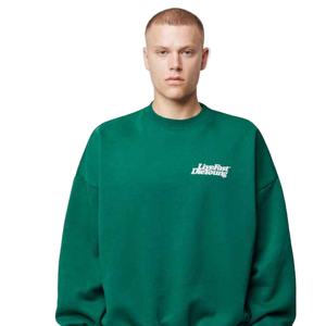 Suéteres extragrandes de manga larga con estampado de logotipo personalizado Sudaderas y sudaderas de talla grande para mujer - Product Image 2