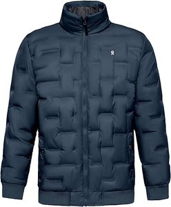 Chaqueta Bomber Impermeable de Calidad para Hombre, Aislada para Invierno, Ligera, Rellena de Algodón, con Cuello Alto - Product Image 1