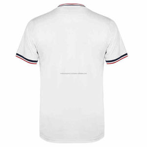 T-shirt sur mesure pour hommes de haute qualité 100% polyester coton conception élastique style décontracté uni - Product Image 2