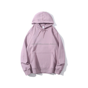 Sweat à capuche unisexe de haute qualité, nouveau style, surdimensionné, en molleton de coton lourd, taille plus, logo en caoutchouc personnalisé - Product Image 5