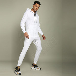 Venta al por mayor OEM personalizado Casual ecológico deportes Jogging hombres chándales 100% algodón verano ligero - Product Image 6