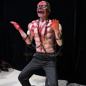 Modèle de fantôme <span class=keywords><strong>d</strong></span>'<span class=keywords><strong>horreur</strong></span> zombie terrible pneumatique Animatronic <span class=keywords><strong>d</strong></span>'intérieur pour maison hantée centre commercial parc <span class=keywords><strong>d</strong></span>'aventure ou aéroport - Product Image 4
