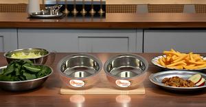 Bol de service en acier inoxydable en cuivre pour apéritifs, lot de 2, diamètre 5 pouces - Product Image 6