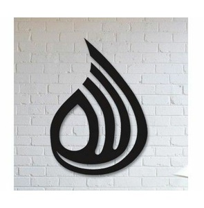 Nouveau design Art mural décoratif en métal pour le salon et la salle à manger Revêtement noir Design unique Fabrication à la main Décoration murale luxueuse - Product Image 6