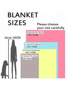 Winter Blanket Ac Microfiber King Size with Dot and Solid Pattern Cheap and Durable - Product Image 3