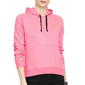 Sweat à capuche à manches longues pour femme, en tricot doublé de polaire, décontracté, pour l'automne, style streetwear - Product Image 6