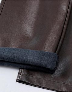 กางเกงหนังผู้หญิงทรงบานซ้อน รุ่นใหม่ ขายดี คุณภาพสูง สีสั่งทำได้ ผลิตในปากีสถาน สำหรับฤดูหนาว - Product Image 4