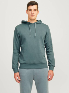 Nouveau design respirant meilleure vente pour hommes couleur unique sweats à capuche bas quantité minimale de commande tarifs de gros 100% sweats à capuche en coton pour hommes - Product Image 6