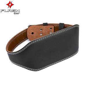 Ceinture d'haltérophilie en peau de vache Ceinture d'haltérophilie Soutien du dos Fitness Entraînement Gym Musculation Deadlift Protection - Product Image 1