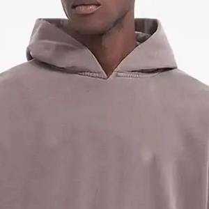 Vente en gros de survêtements lourds personnalisés pour hommes, jogging, pull à capuche délavé à l'acide, ensemble deux pièces OEM - Product Image 6