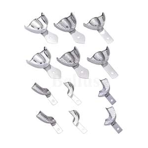 Plateaux d'empreinte d'implant dentaire en acier inoxydable conception de verrouillage de jante endodontique pour la vente en gros de prosthodontie de précision - Product Image 1