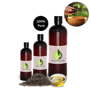 Aceite Portador de Babchi Prensado en Frío Certificado, 100% Puro y Natural |   Grado de Aromaterapia |   Fabricante al por Mayor en India - Product Image 1