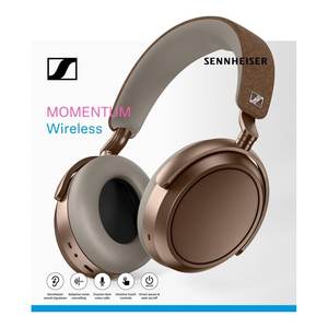 Audífonos Inalámbricos Sennheiser Momentum 4 On-Ear y Over-Ear con Bluetooth y Micrófono, Color Marrón - Modelo M4AEBTBR 0989650 - Product Image 2