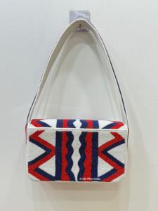 Nouveau Lancement Sac à Main Perlé Fait Main Grande Capacité pour Femme, Sac Durable avec Fermeture à Bouton, Prix d'Exportation Compétitif - Product Image 2