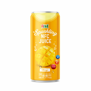 Bebida de Jugo de Mango Espumoso VINUT 330ml, Precio de Fabricante, Mayorista, Marca Privada, ODM, OEM, ISO, HALAL, KOSHER - Product Image 2
